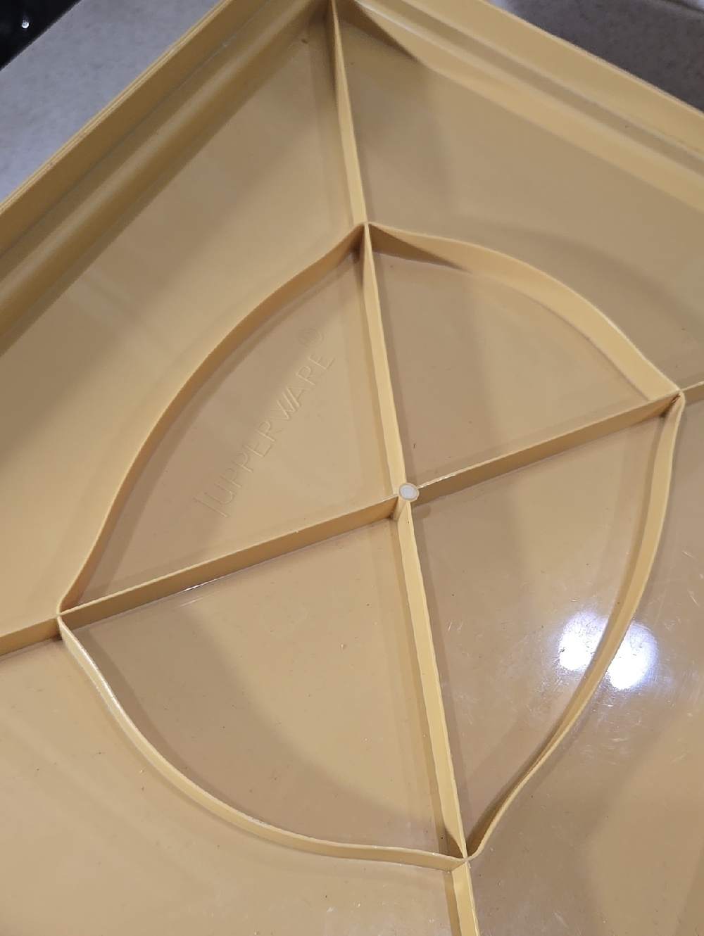 Vintage Tupperware Plastic Rectangular Sheetcake Storage - Picture 3 of 14